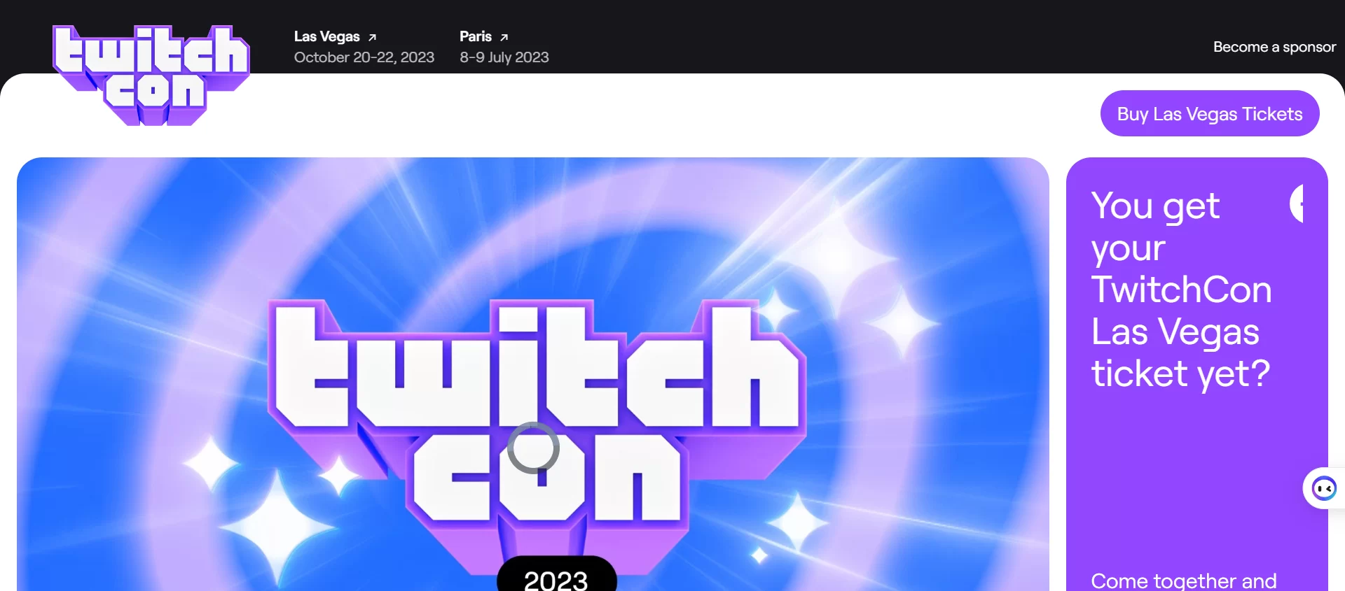 contoh website event